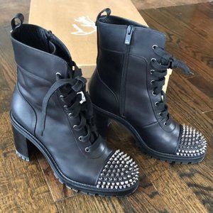 Crocodile black uniform boots 39